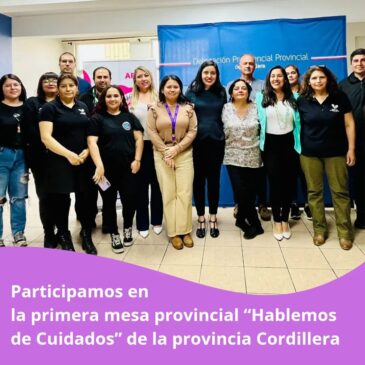 Primera mesa provincial sobre Cudidadoras informales