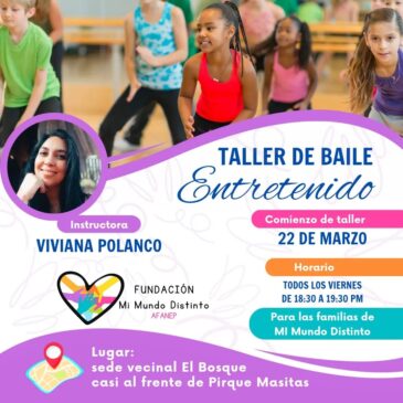 Iniciamos nuestro Taller de Baile Entretenido
