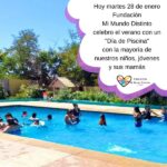 Día de piscina con las familias de Mi Mundo Distinto