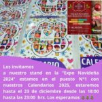 Nuestros Calendarios en Expo Navideña 2024
